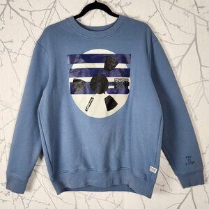 G-Star Raw Record Reel Graphic Print Crewneck Sweatshirt